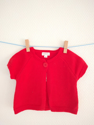 Gilet Fille 3 mois Brioche