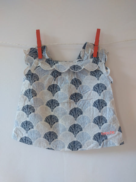 Blouse Fille 1 mois Brioche