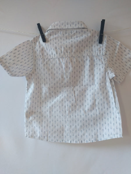 Chemise à manches courtes tendance