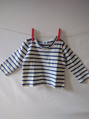 Marinière Garçon Fille 12 mois Petit Bateau
