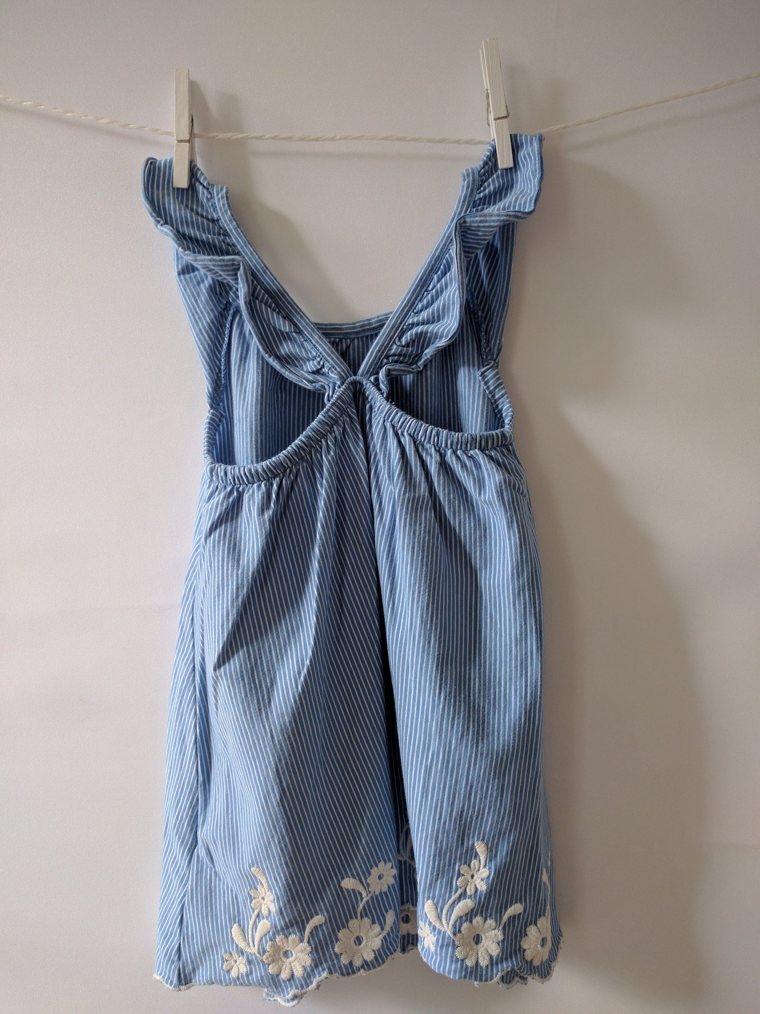 Robe d'été à rayures