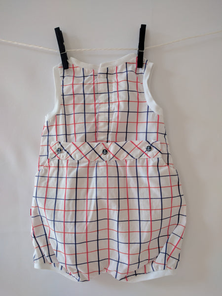 Combicourte à carreaux