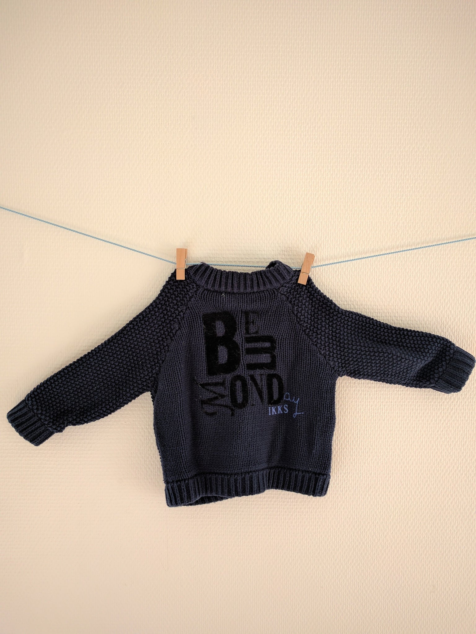 Pull Ikks bleu marine