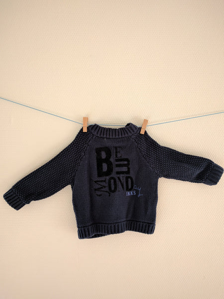 Pull Ikks bleu marine