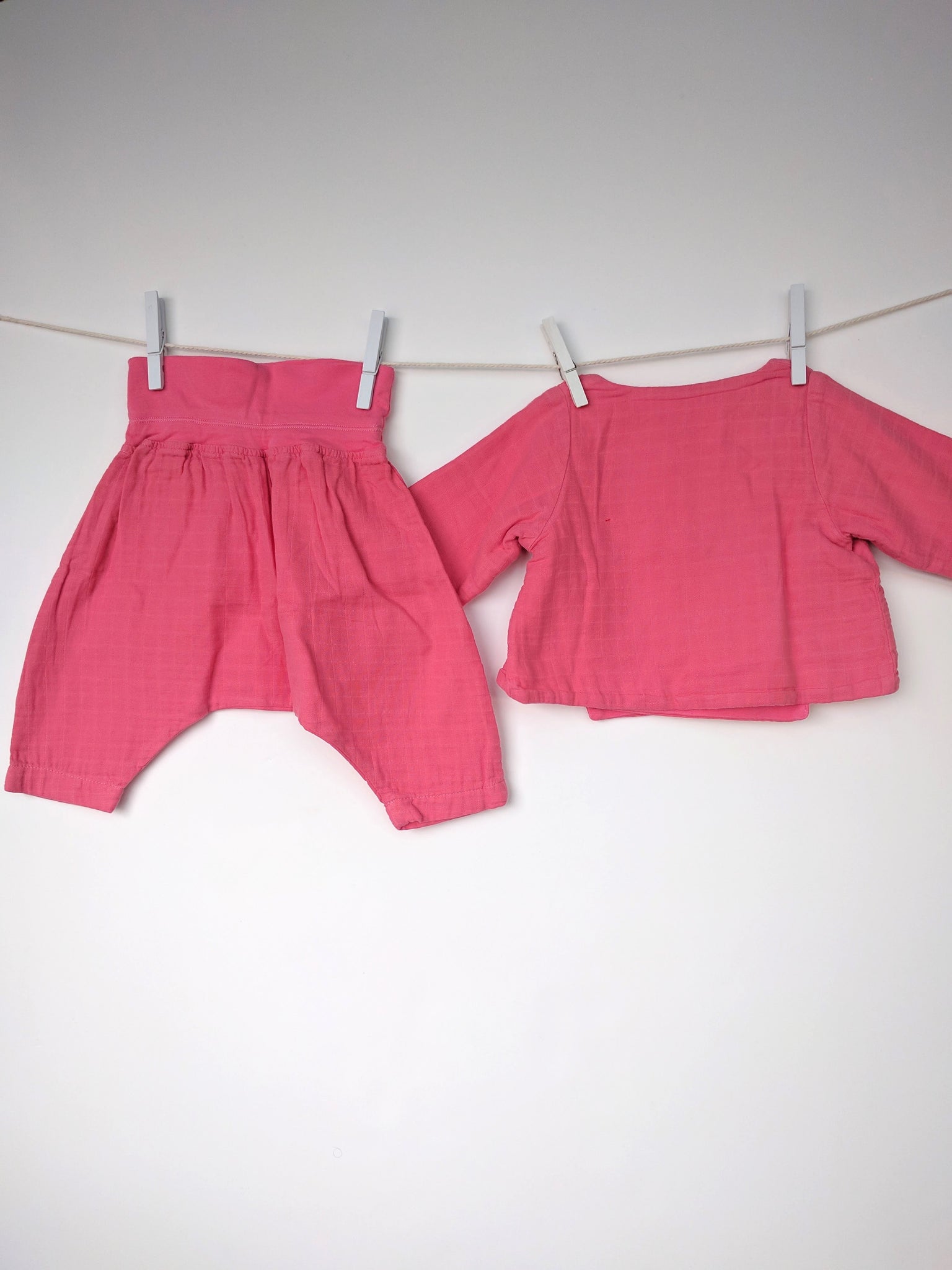 Ensemble cache coeur + sarouel confort