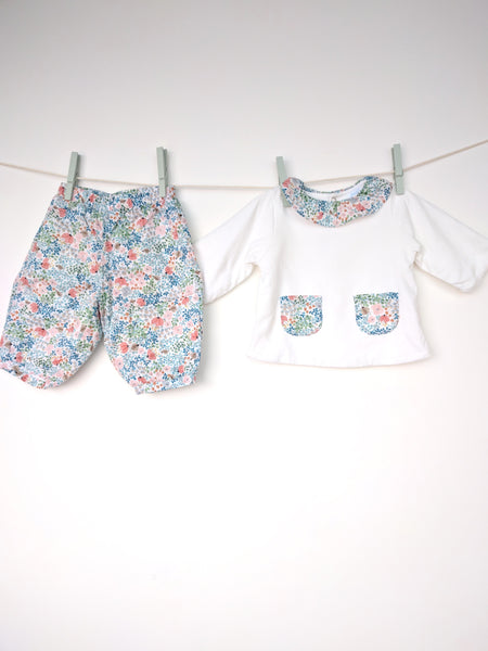 Ensemble T-shirt manches longues et pantalon ultra confort 3 mois Jacadi