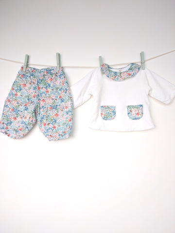 Ensemble T-shirt manches longues et pantalon ultra confort 3 mois Jacadi