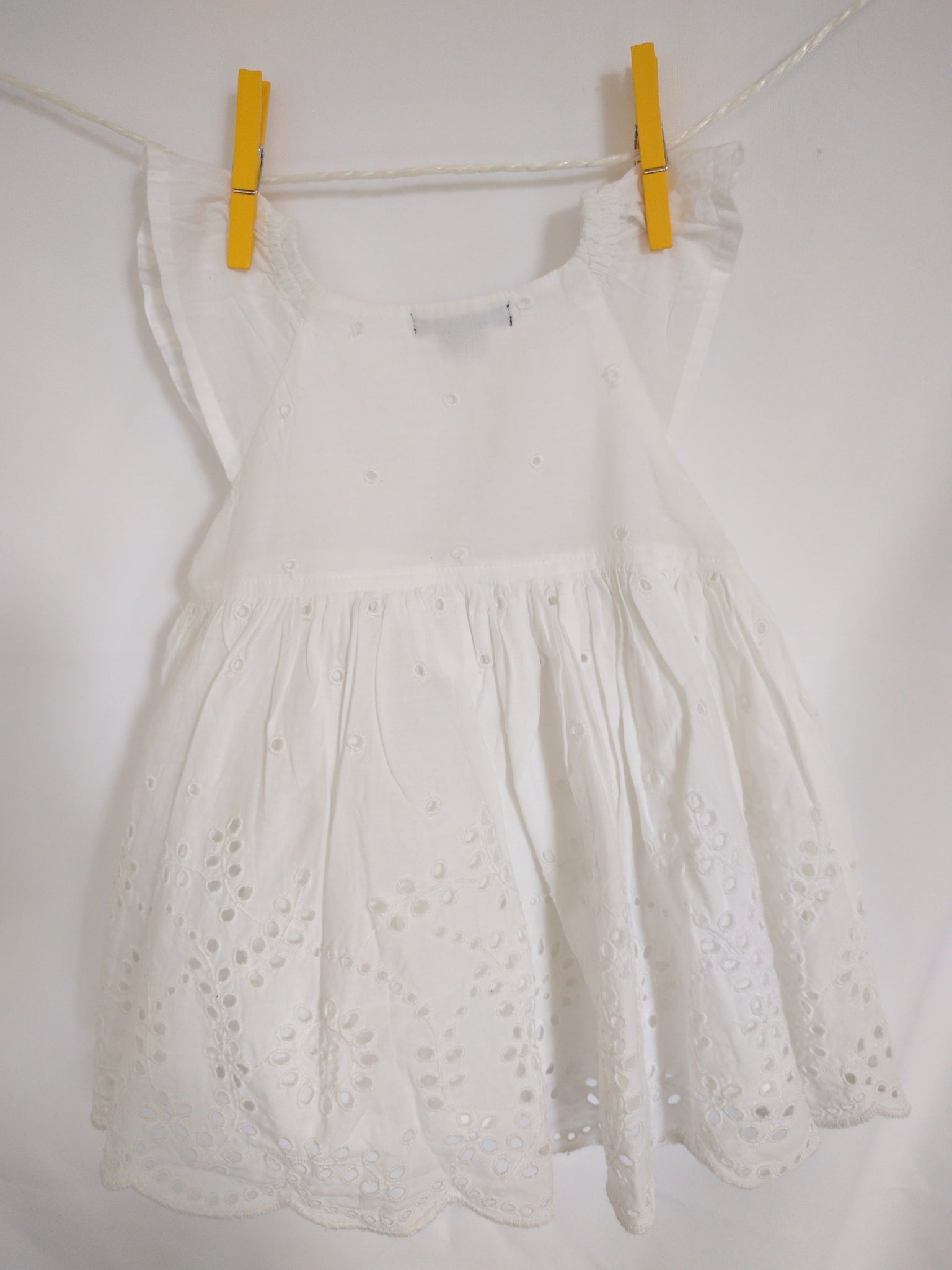 Robe + culotte blanche d'été