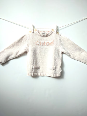Pull Fille 3 mois Chloé