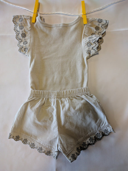 Ensemble d'été: short + body