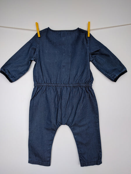 Combi longue en jean