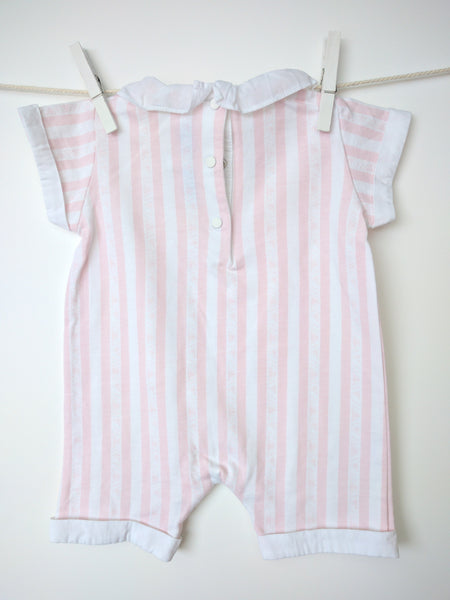 Body chic rose et blanc