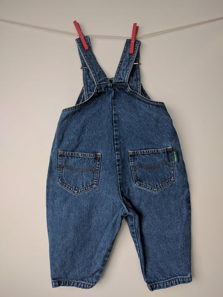 Salopette traditionnelle en jean vintage