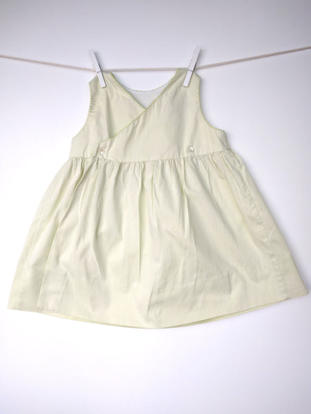 Robe verte coccinelle