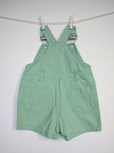 Salopette vert d'eau