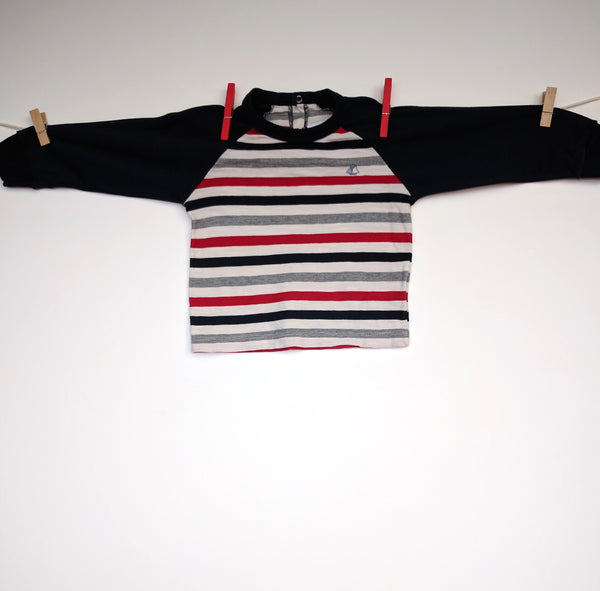 Marinière Garçon 23 mois Petit Bateau