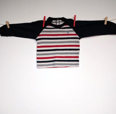 Marinière Garçon 23 mois Petit Bateau