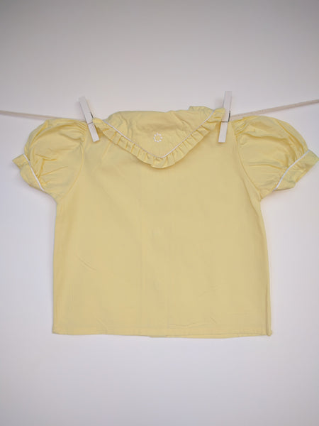 Blouse jaune Jacadi made in France