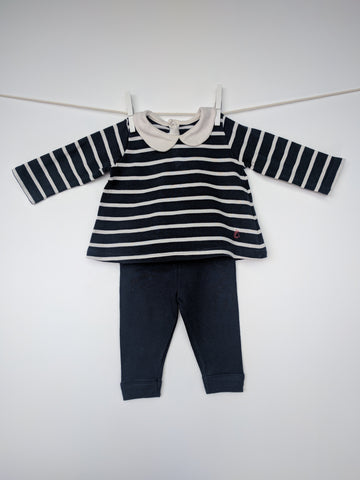 Ensemble Fille 6 mois Petit Bateau
