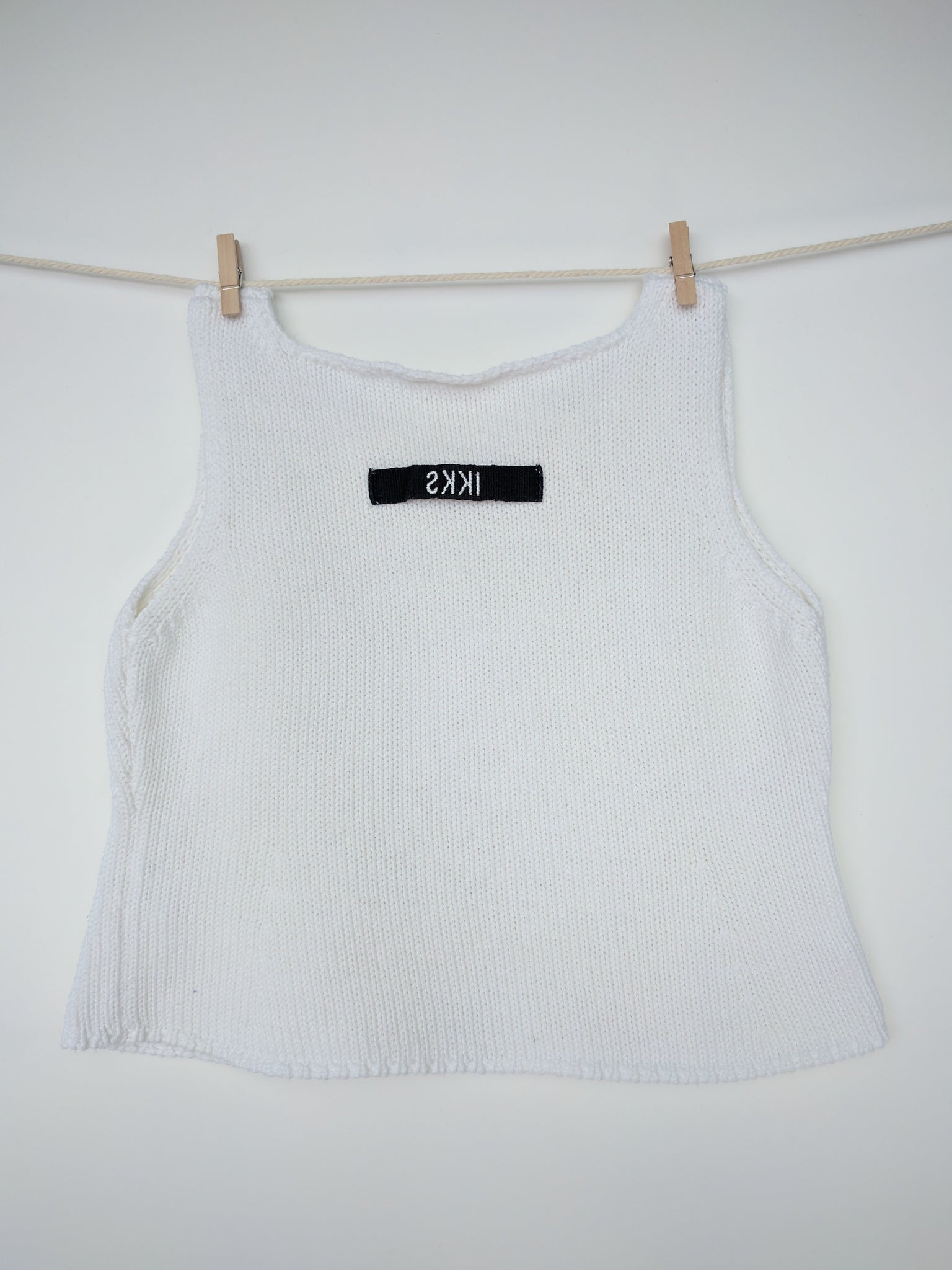 Gilet sans manche blanc