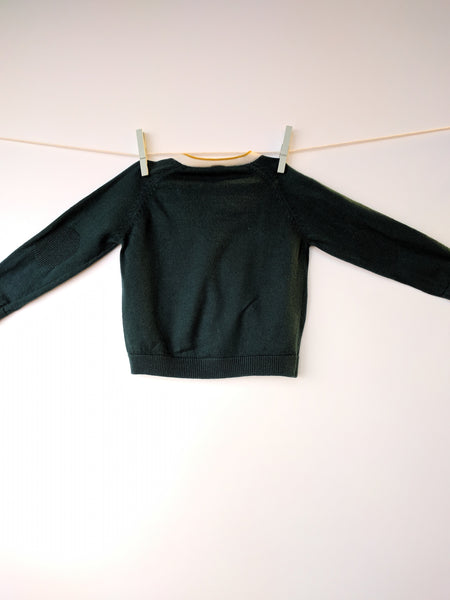 Gilet chic vert sapin