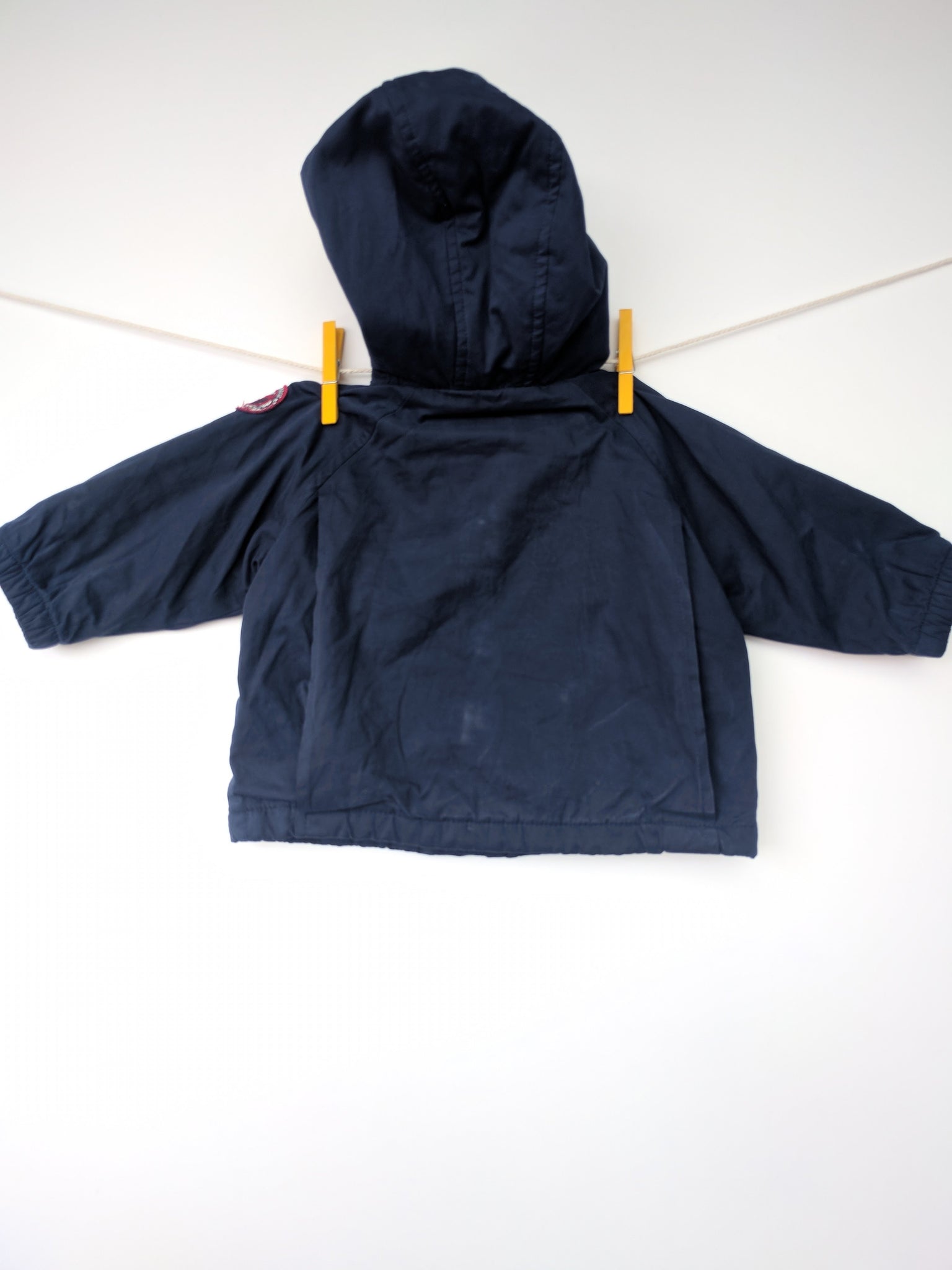Manteau bleu marine doublé