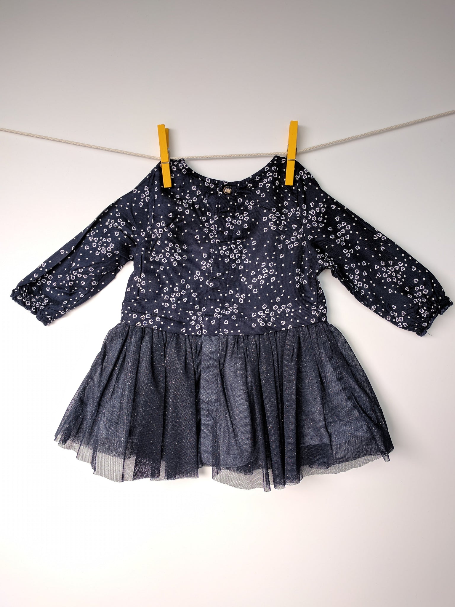 Robe de soirée bleu nuit