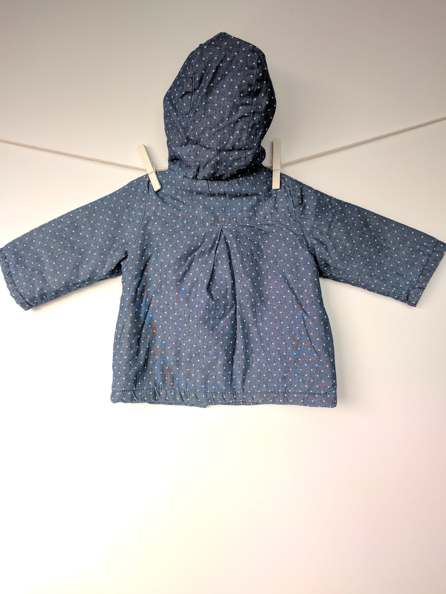 Manteau à pois