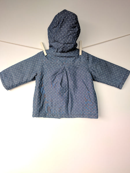 Manteau à pois