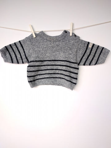 Pull Contre vents et marées 9 mois garçon