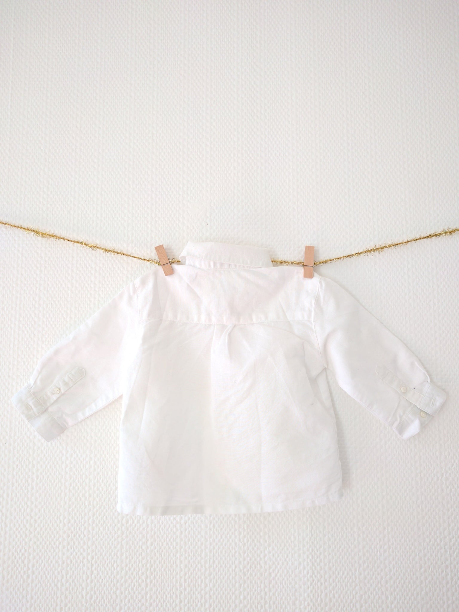 Chemise blanche en lin Mila Blue