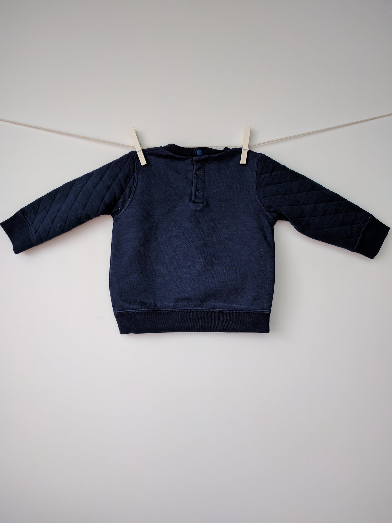 Pull baleine molletonné