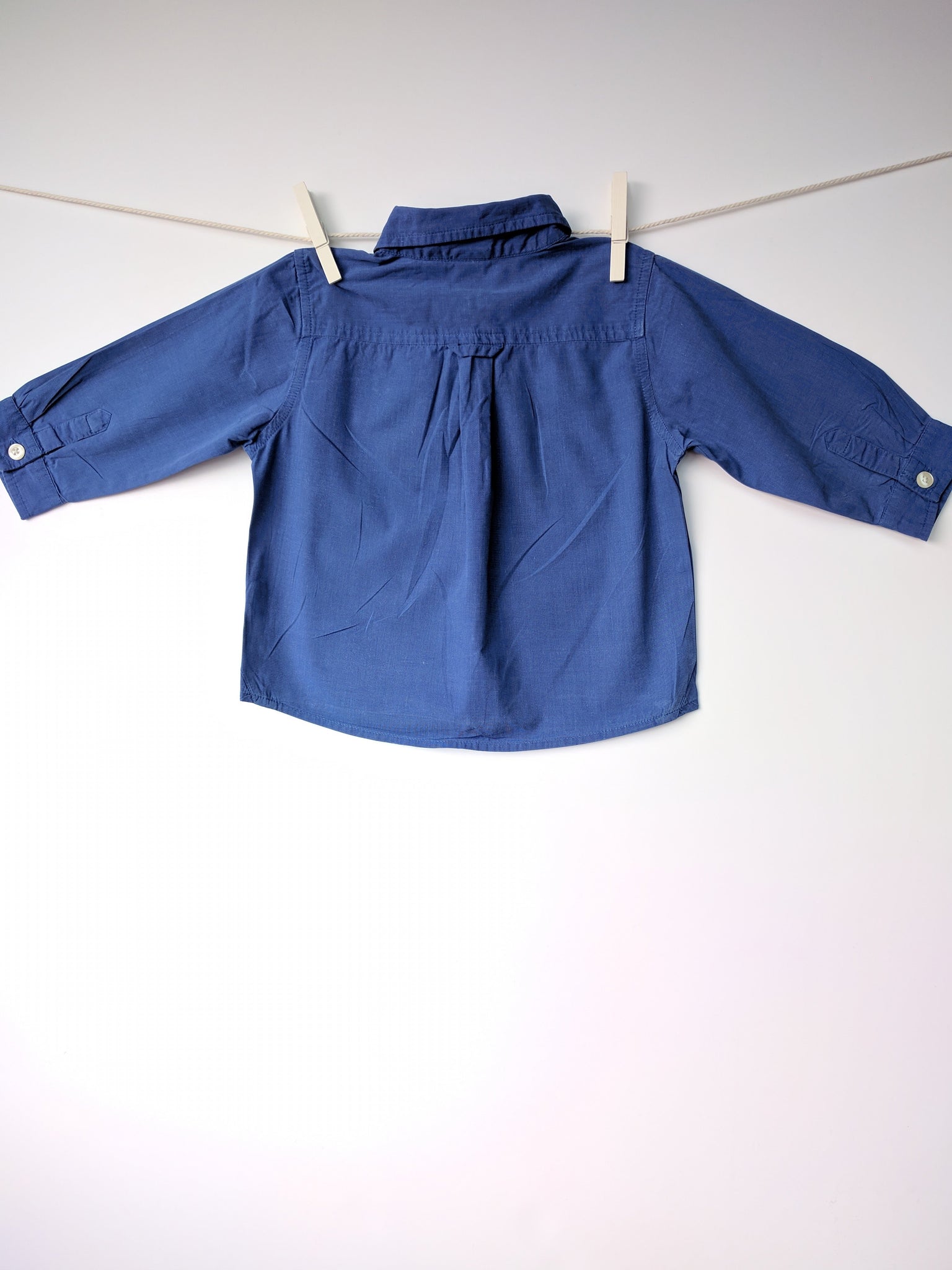 Chemise bleu avec petit nounours