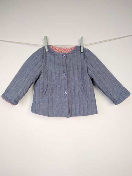 Manteau girly  réversible