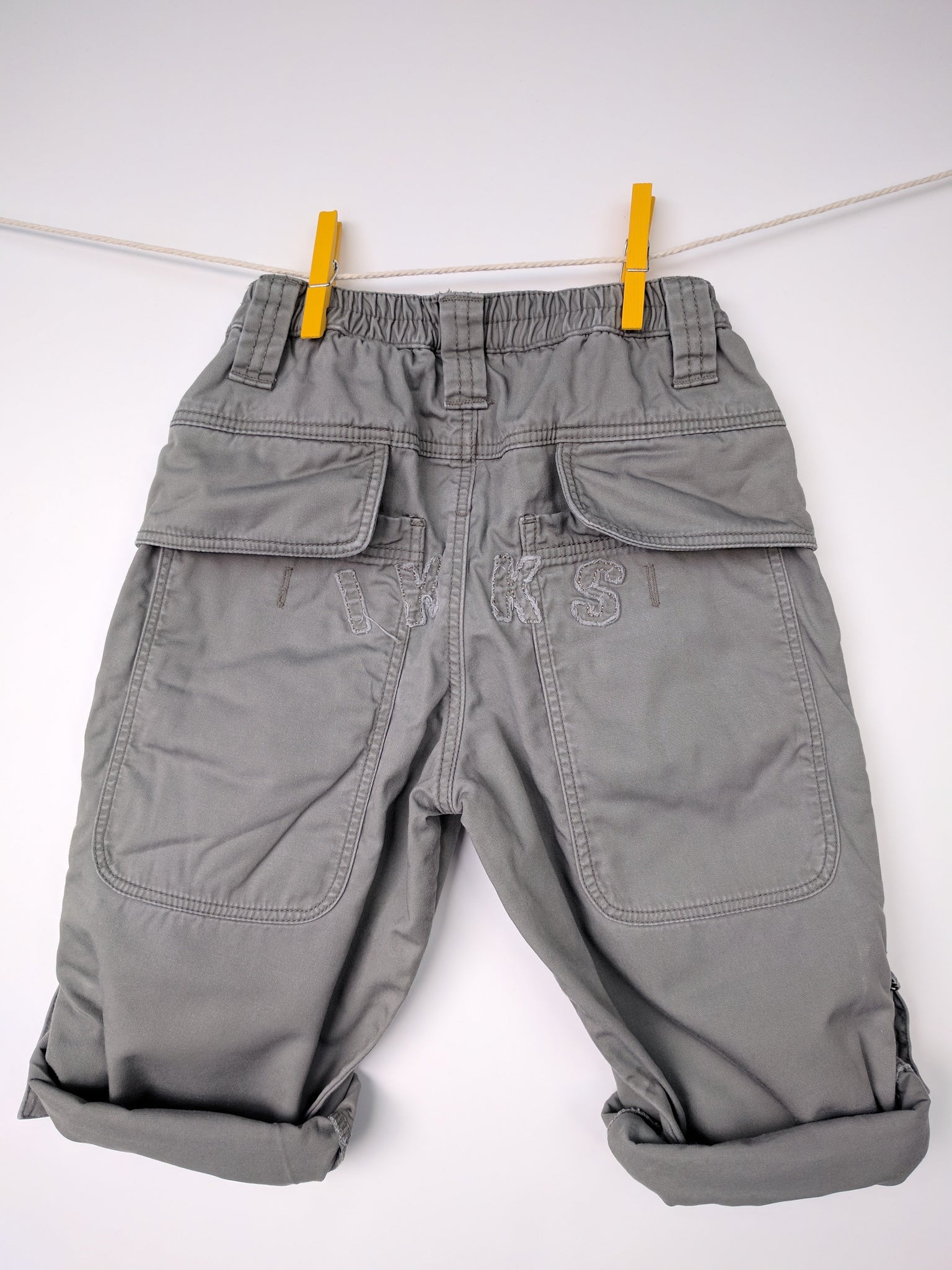 Pantalon + bermuda Kaki