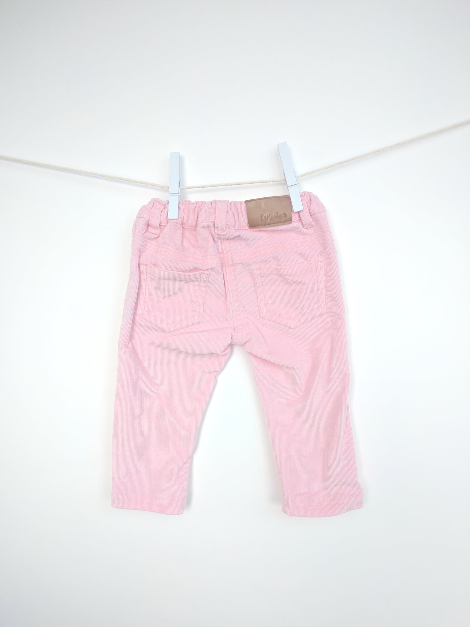 Pantalon velours rose de Toulouse