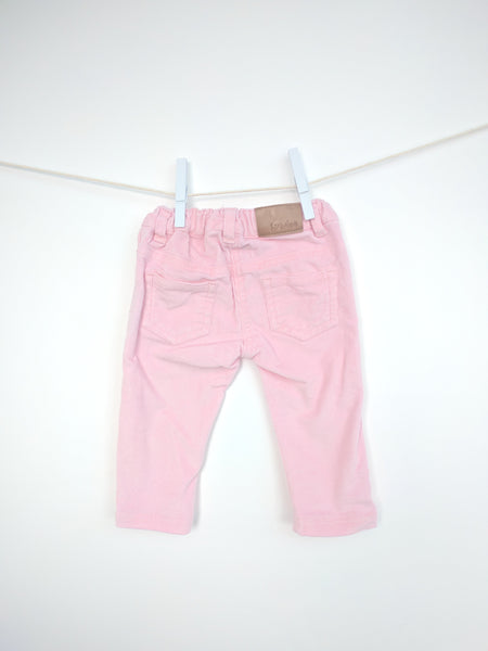 Pantalon velours rose de Toulouse