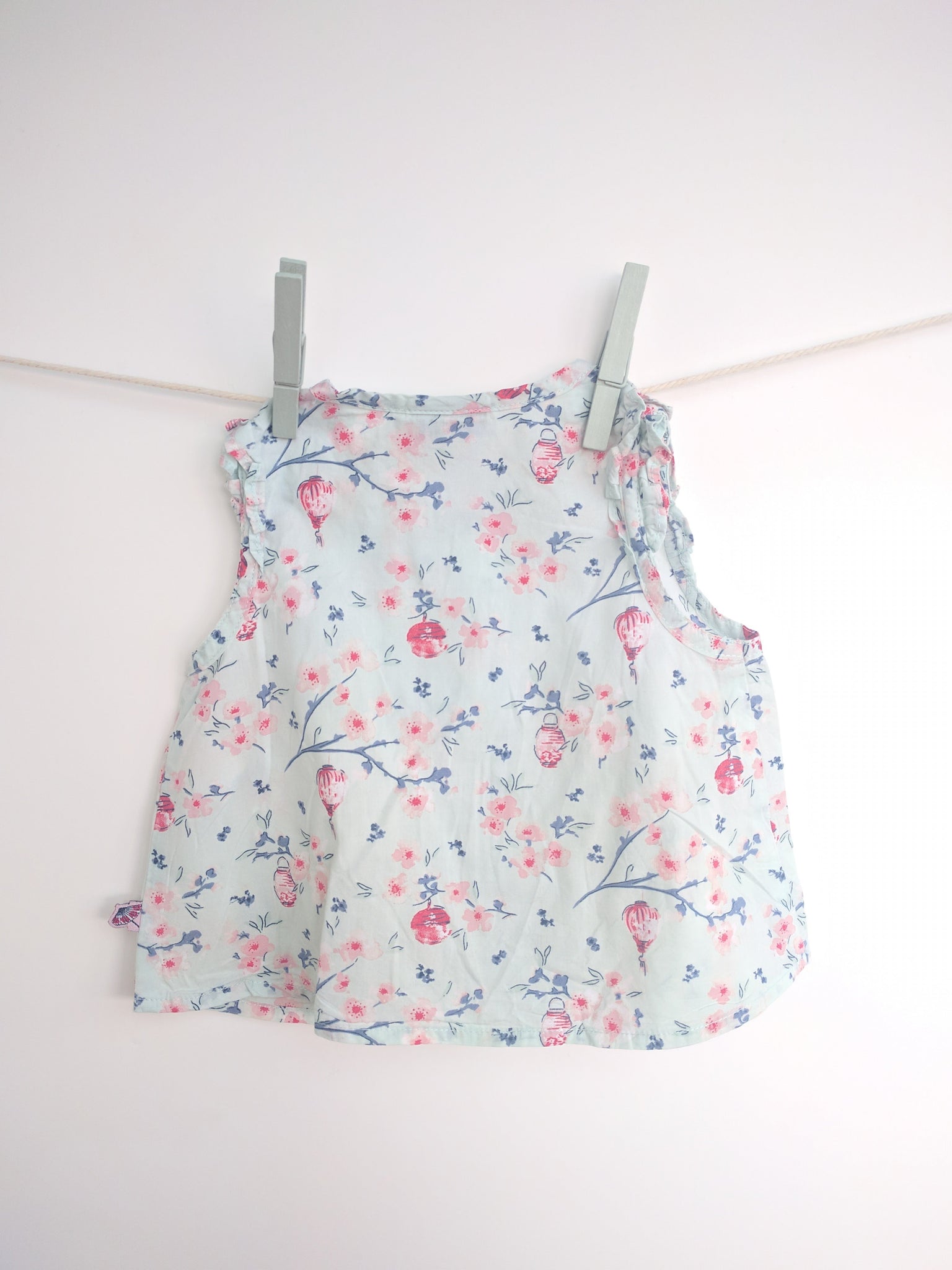 Haut fleuri