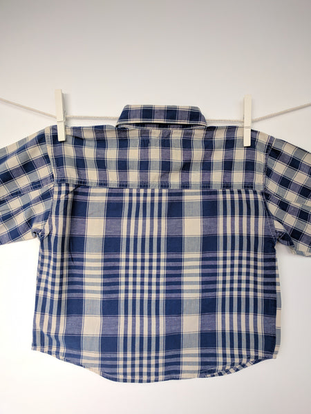 Chemise carreaux et rayures