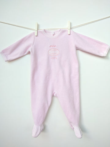 Pyjama petit bateau fille 6 mois rose
