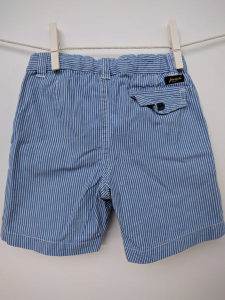 Short rayé bleu et blanc Jacadi