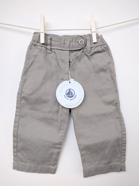 Pantalon marron petit bateau 6 mois bébé garçon