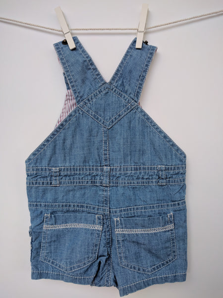 Saloperre en jean Vertbaudet