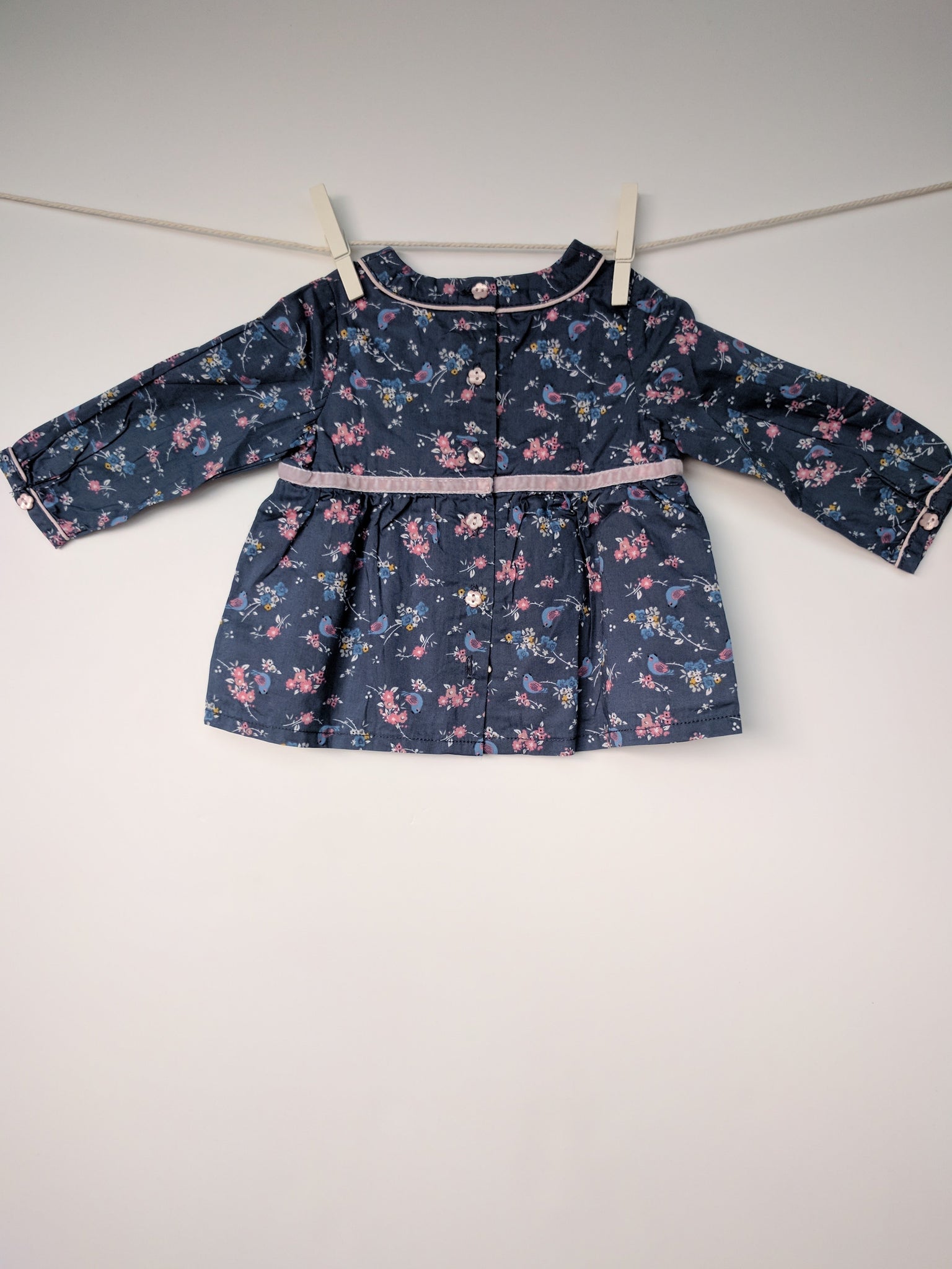 Chemisier à fleur thème liberty