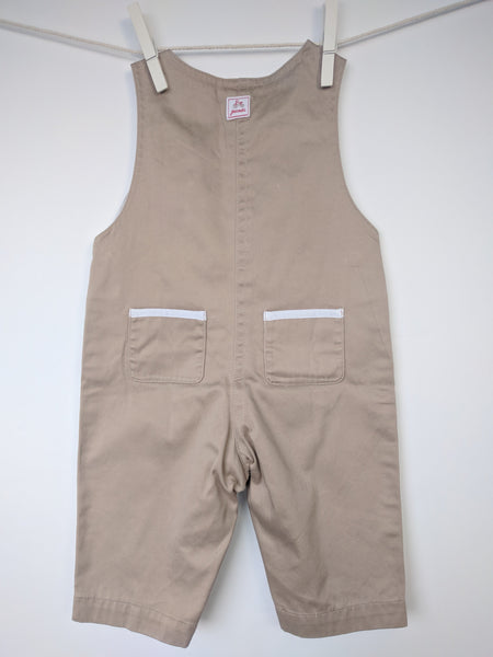 Salopette beige Jacadi avec petite poche