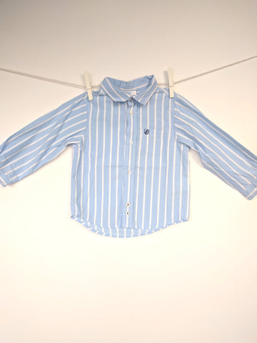 Chemise rayures épaisses 18 mois Jacadi bébé garçon