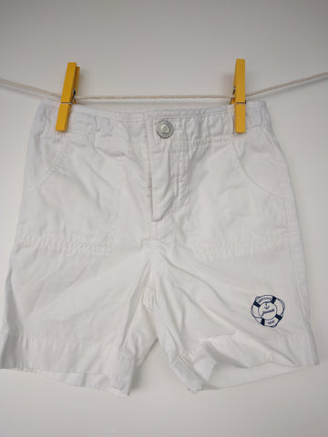 Short blanc jacadi 18 mois marin bébé garçon