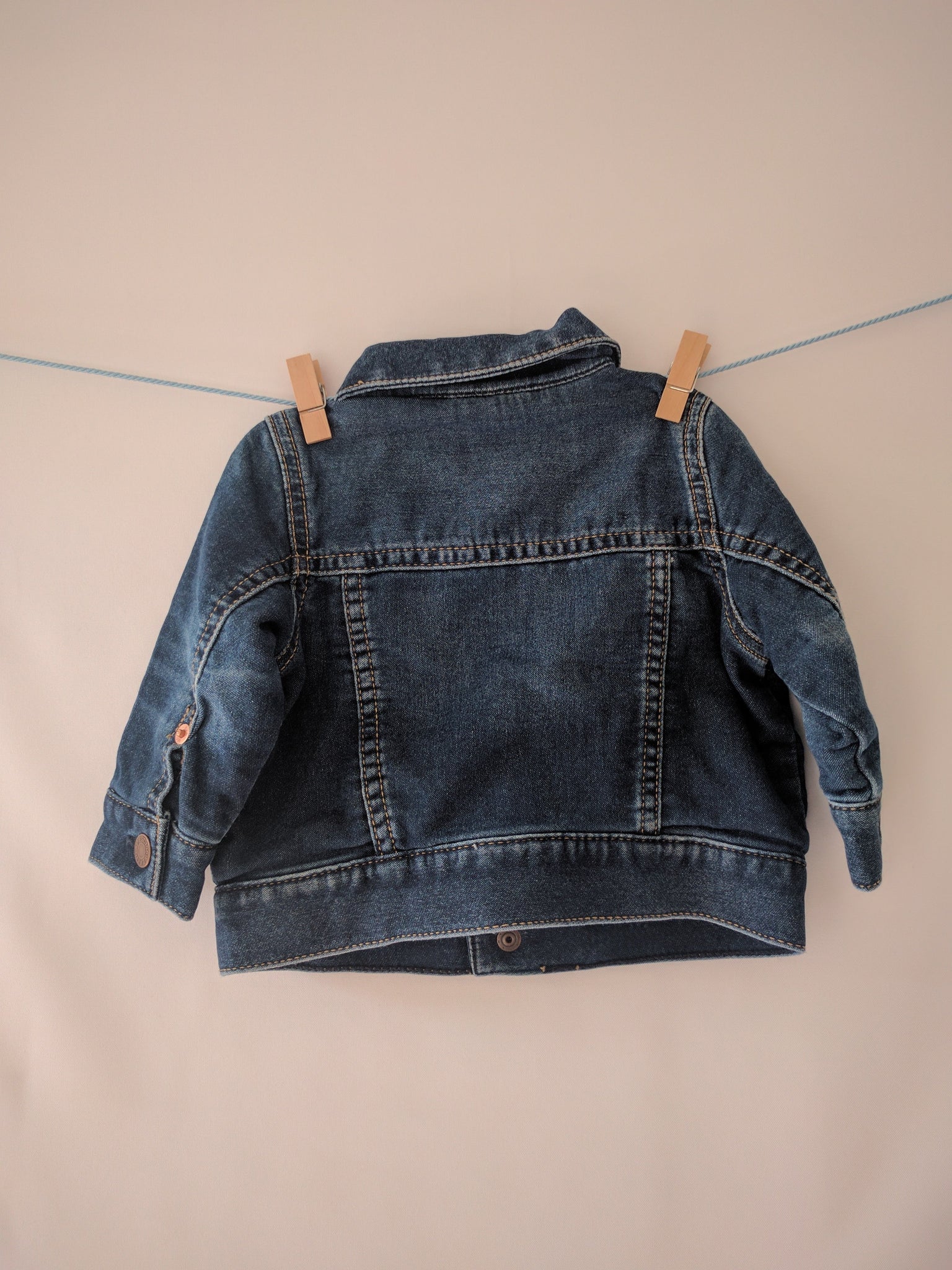 Veste en Jean intérieur gris