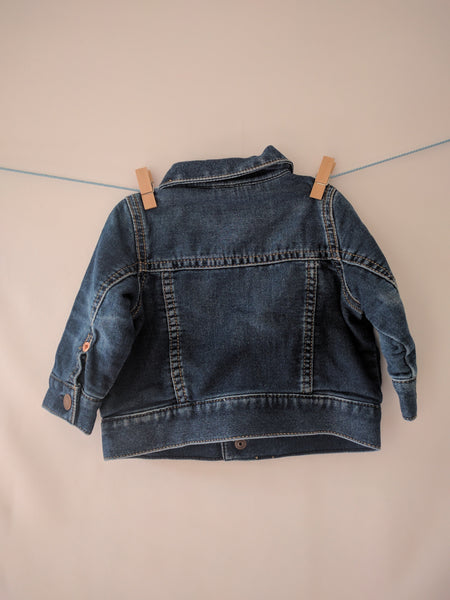 Veste en Jean intérieur gris