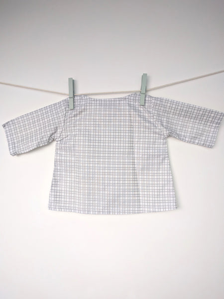 Chemise légère à carreaux